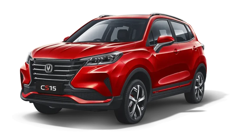 changan suv cs15 rojo